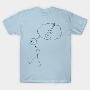 guitar thoughts T-Shirt